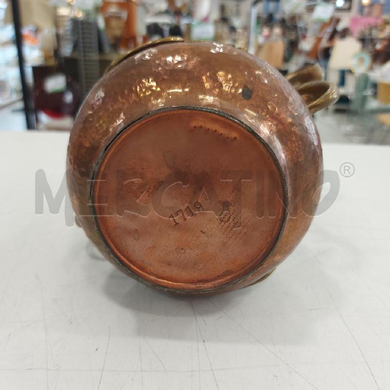 VASO RAME INSERTI DORATI ARMIS JURA | Mercatino dell'Usato Roma somalia 5