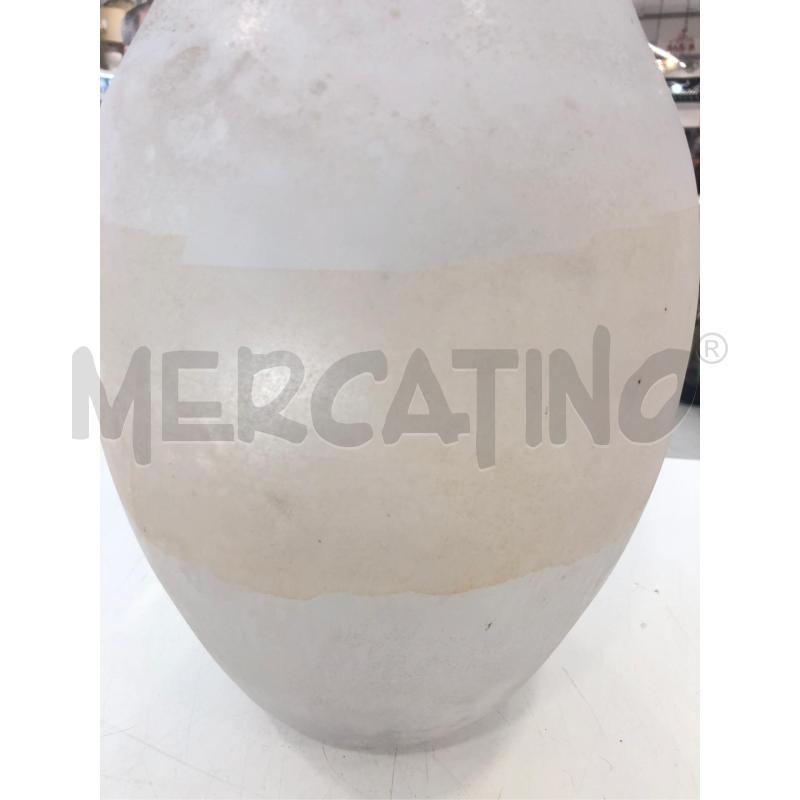 VASO SABBIATO BIANCO SEGUSO | Mercatino dell'Usato Roma somalia 2