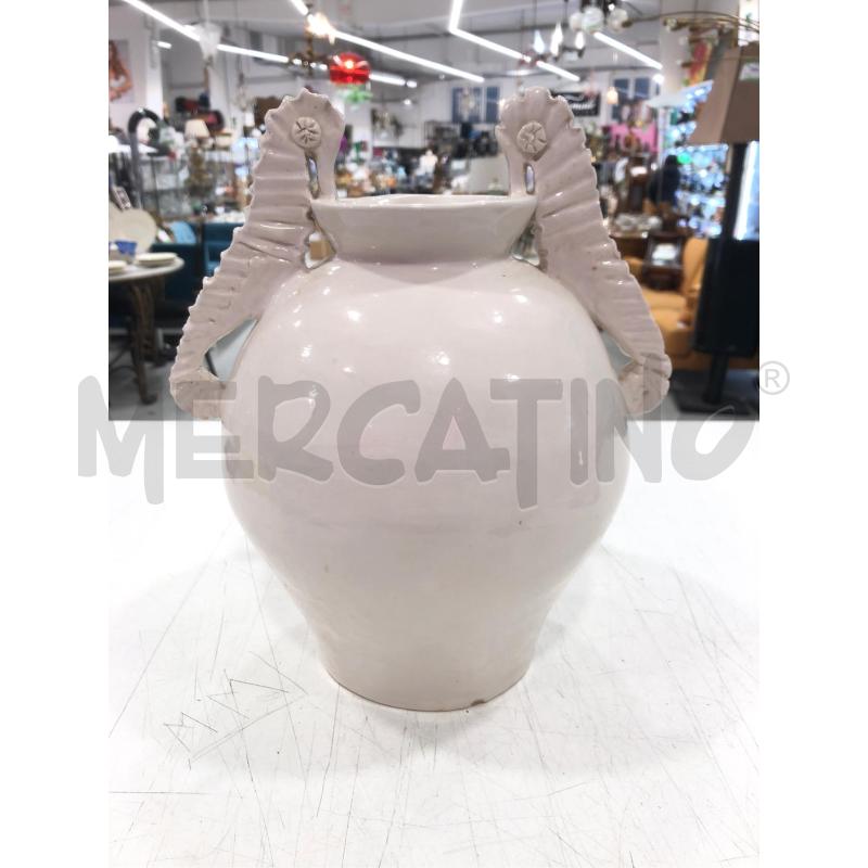 VASO T.COTTA BIA MANICI IPPOCAMPO  | Mercatino dell'Usato Roma somalia 1