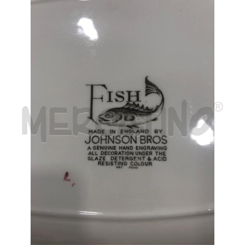 VASSOIO OVALE PESCE JOHNSON BROS | Mercatino dell'Usato Roma somalia 3