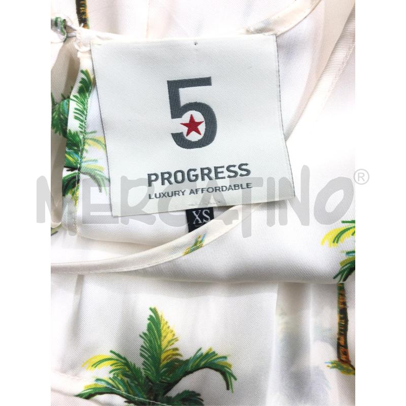 VESTITO DONNA 5 PROGRESS BEIGE FANT VERDE | Mercatino dell'Usato Roma somalia 5