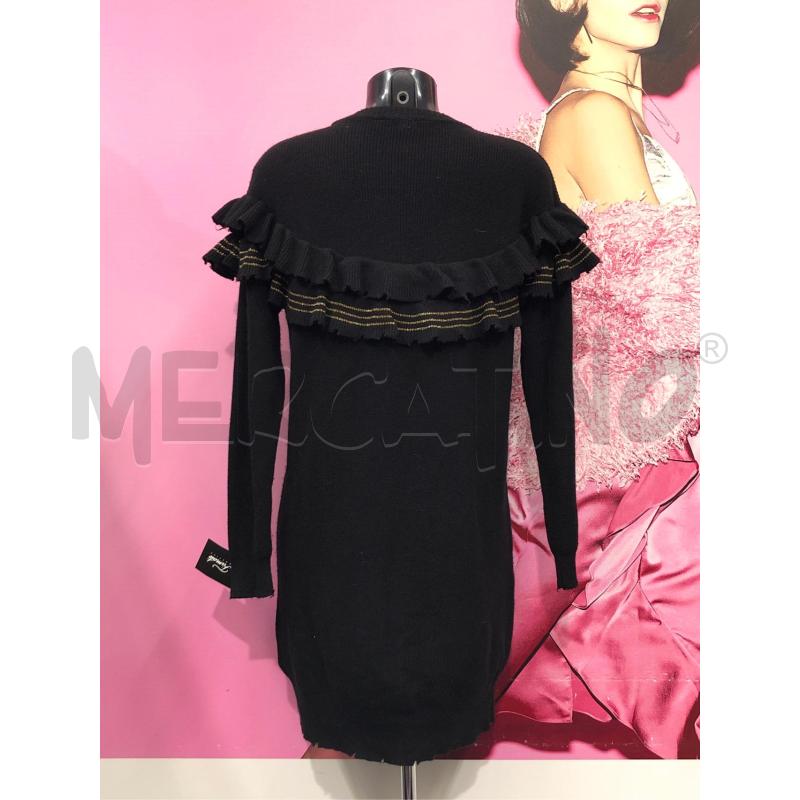 VESTITO DONNA ANNYE BY NERO FRU RIGHE DOR | Mercatino dell'Usato Roma somalia 4