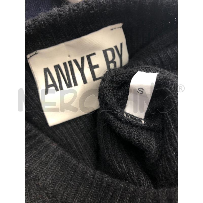VESTITO DONNA ANNYE BY NERO FRU RIGHE DOR | Mercatino dell'Usato Roma somalia 5
