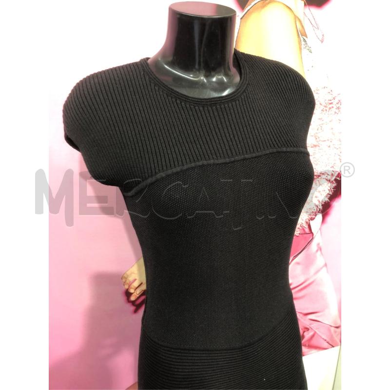 VESTITO DONNA BOSS  NERO KNIT  | Mercatino dell'Usato Roma somalia 2