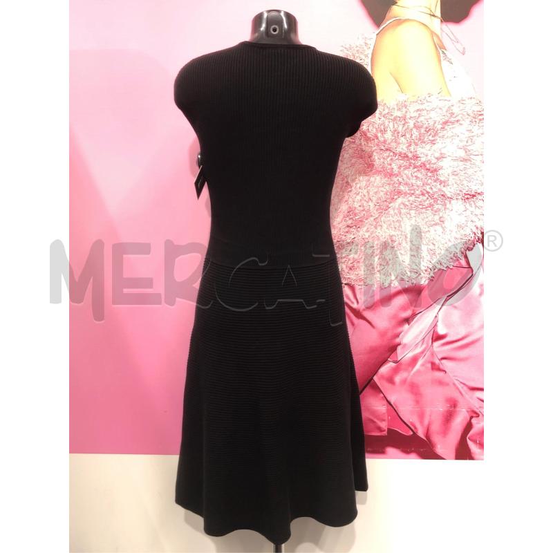 VESTITO DONNA BOSS  NERO KNIT  | Mercatino dell'Usato Roma somalia 4