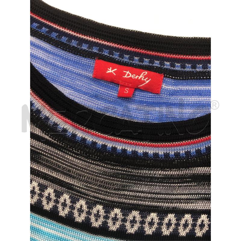 VESTITO DONNA DERHY VIOLA AZZURRO MULTICOLOR  | Mercatino dell'Usato Roma somalia 4