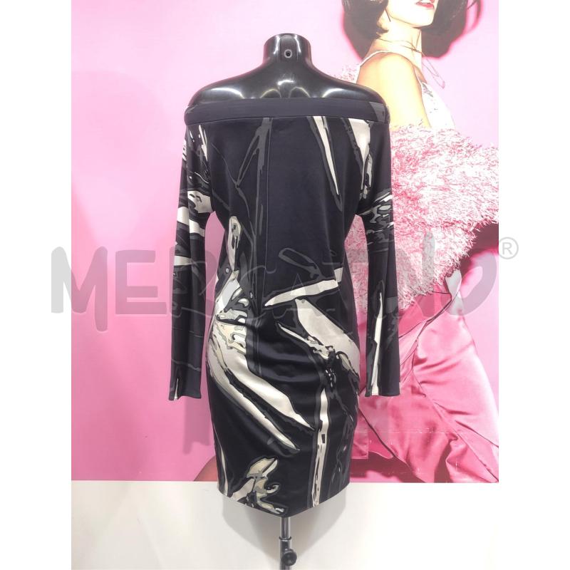 VESTITO DONNA EMILIO PUCCI GRIGIO FANTASIA BIANCA  | Mercatino dell'Usato Roma somalia 3