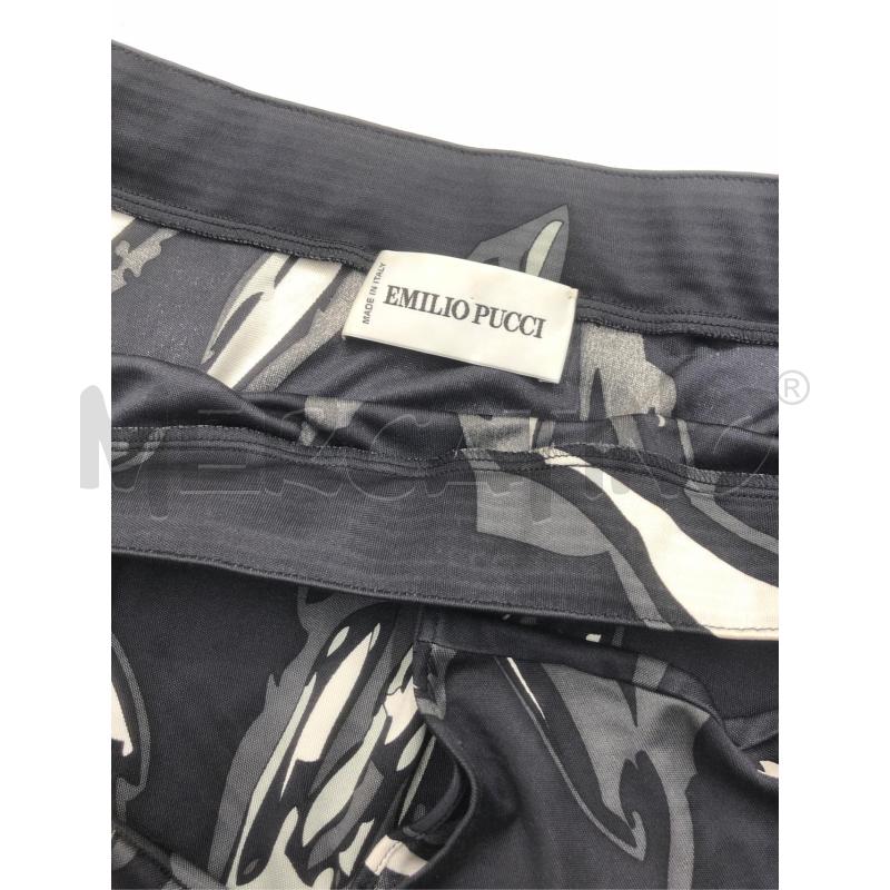 VESTITO DONNA EMILIO PUCCI GRIGIO FANTASIA BIANCA  | Mercatino dell'Usato Roma somalia 4
