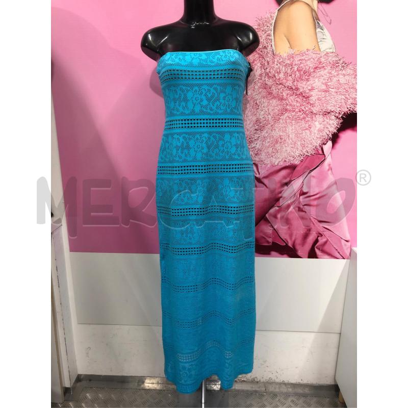 VESTITO DONNA FISOCO AZZURRO TRAF | Mercatino dell'Usato Roma somalia 1