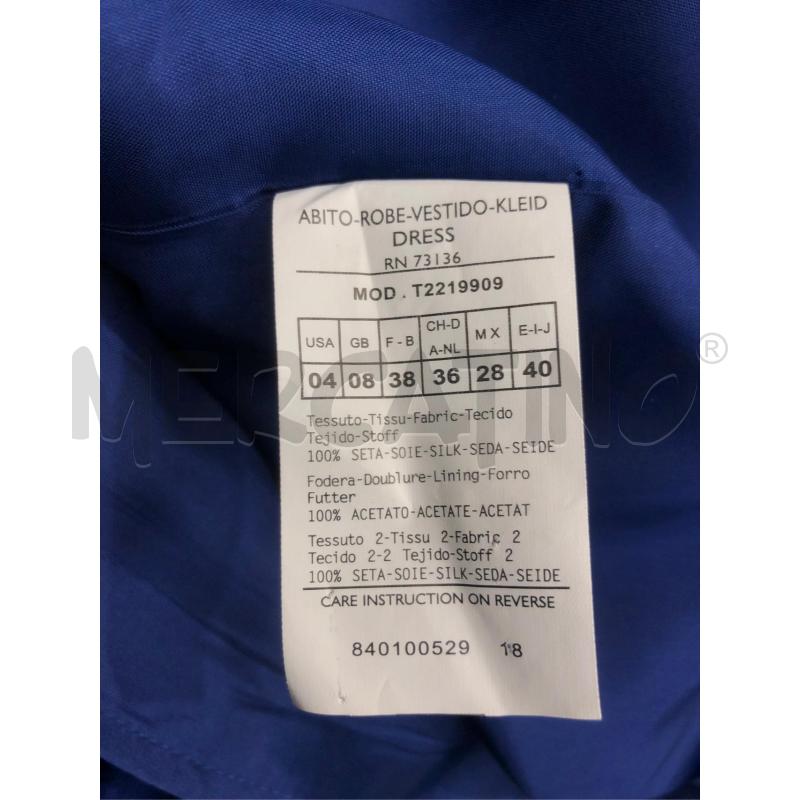 VESTITO DONNA MAX&CO BLU BORDI FRU | Mercatino dell'Usato Roma somalia 5
