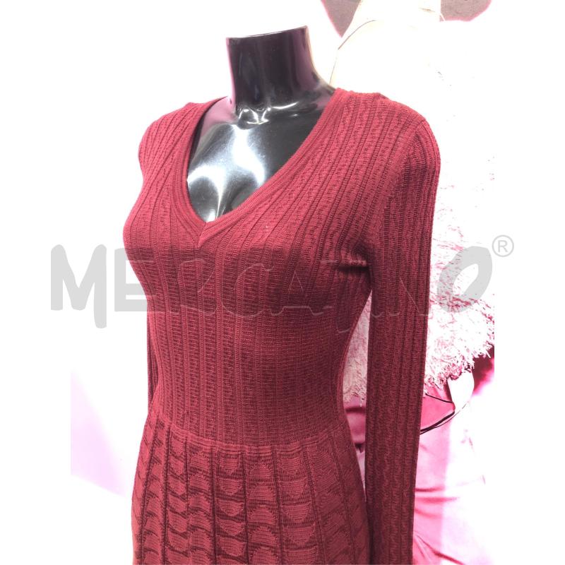 VESTITO DONNA MISSONI BORDEAUX  | Mercatino dell'Usato Roma somalia 2