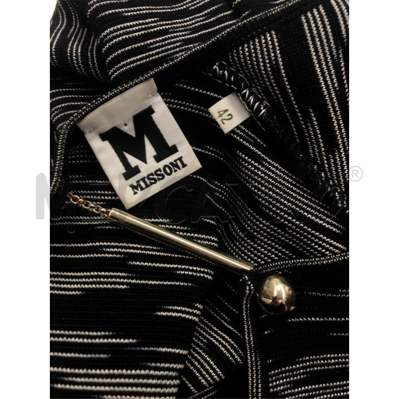 VESTITO DONNA MISSONI NERO RIGHINI GRIGIO | Mercatino dell'Usato Roma somalia 5