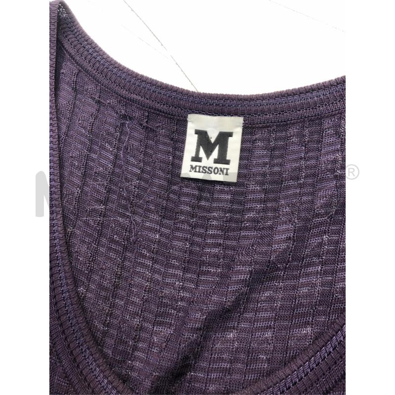 VESTITO DONNA MISSONI VIOLA | Mercatino dell'Usato Roma somalia 4