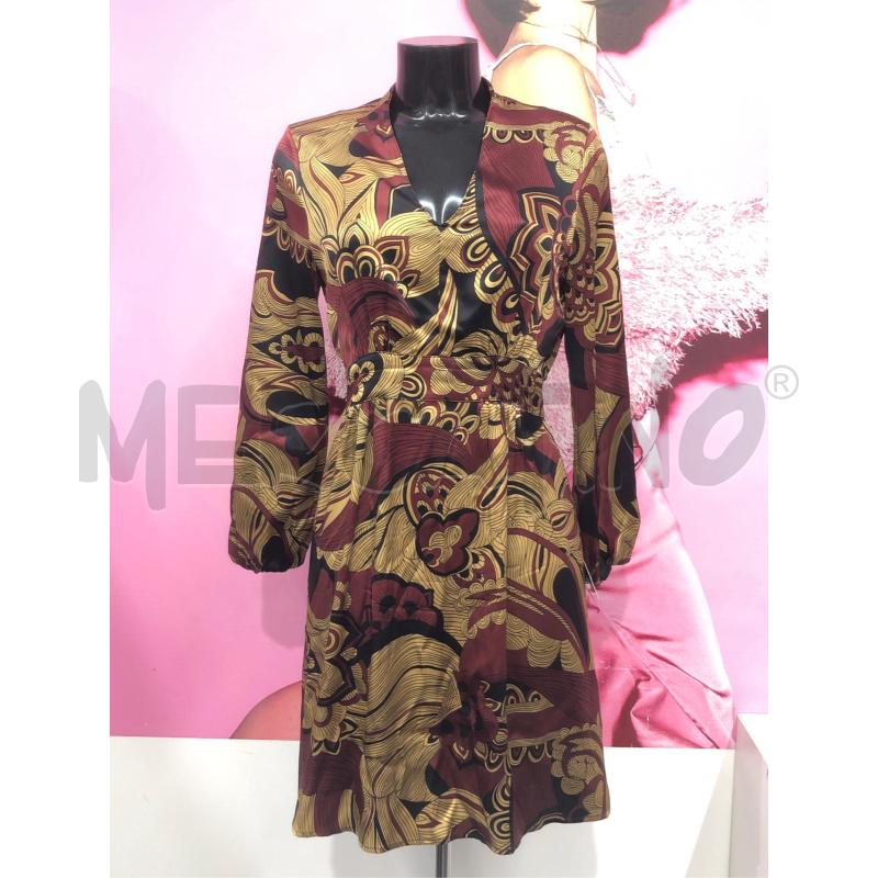 VESTITO DONNA MOMONI ROSSO NERO GIALLO | Mercatino dell'Usato Roma somalia 1