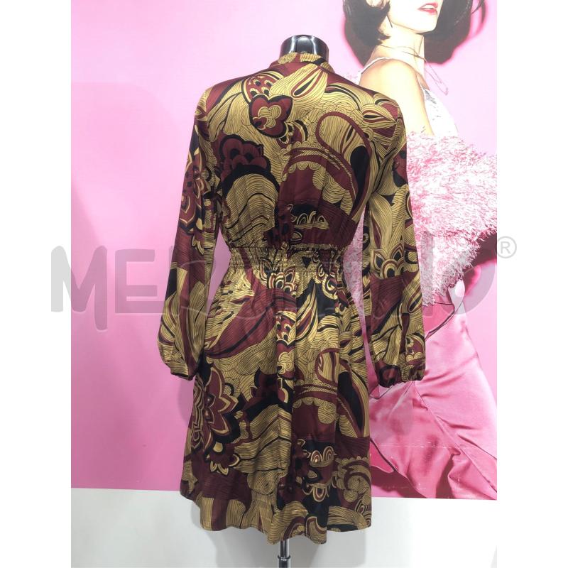 VESTITO DONNA MOMONI ROSSO NERO GIALLO | Mercatino dell'Usato Roma somalia 3