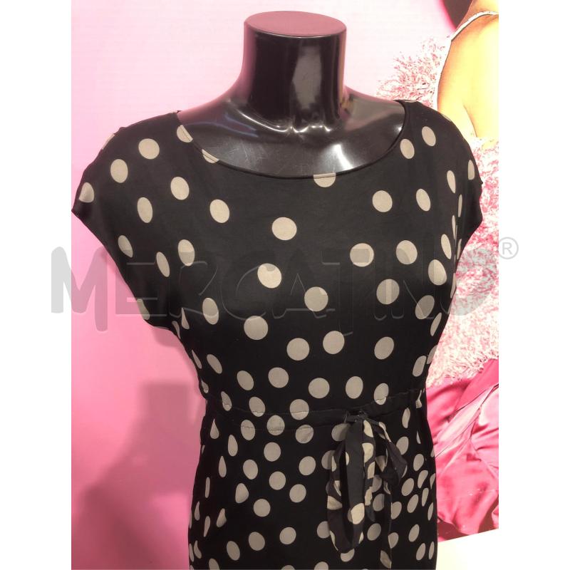 VESTITO DONNA MOSCHINO NERO POIS BEIGE  | Mercatino dell'Usato Roma somalia 2
