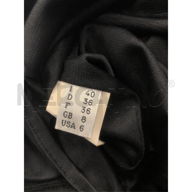 VESTITO DONNA MOSCHINO NERO POIS BEIGE  | Mercatino dell'Usato Roma somalia 5