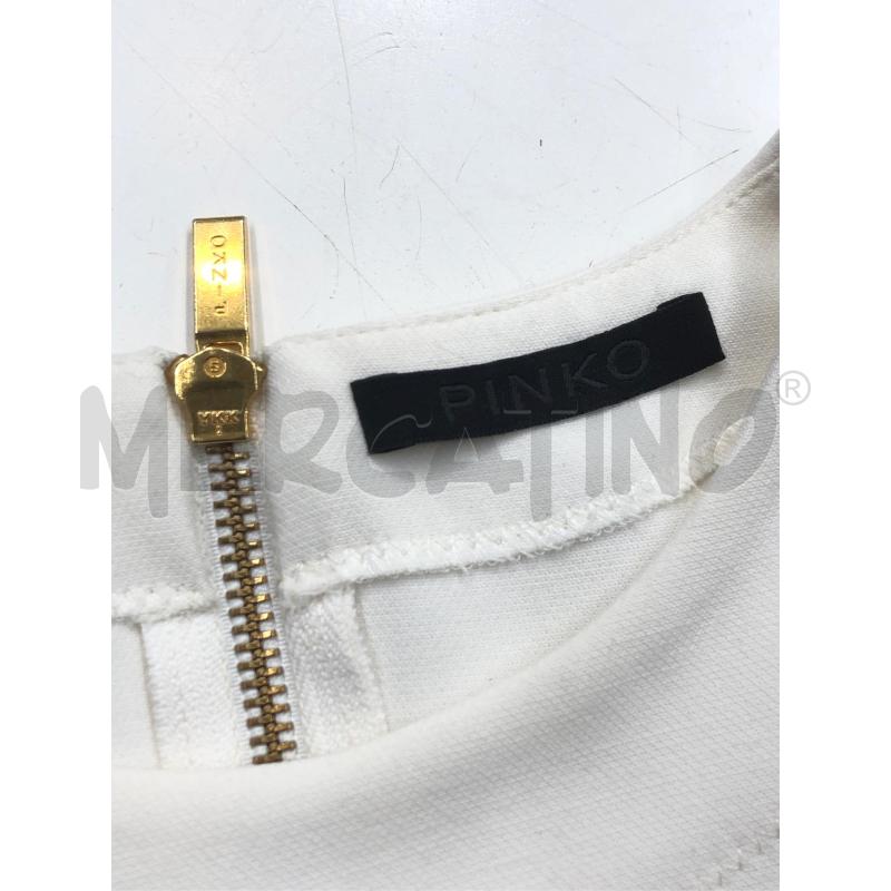 VESTITO DONNA PINKO BIANCO BALZA  | Mercatino dell'Usato Roma somalia 4