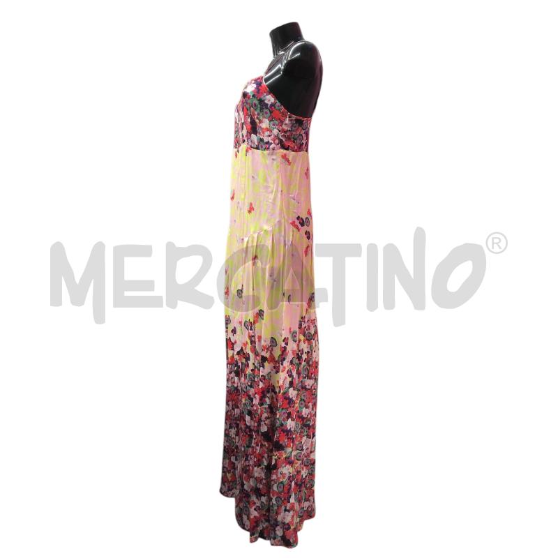 VESTITO DONNA PINKO ROSA GIALLO FANTASIA  | Mercatino dell'Usato Roma somalia 2