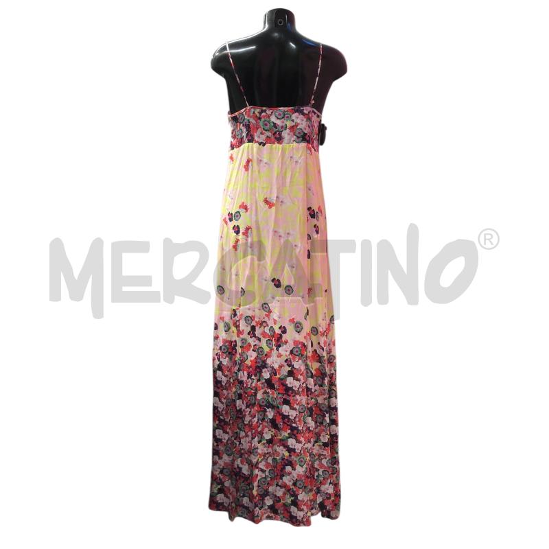 VESTITO DONNA PINKO ROSA GIALLO FANTASIA  | Mercatino dell'Usato Roma somalia 3