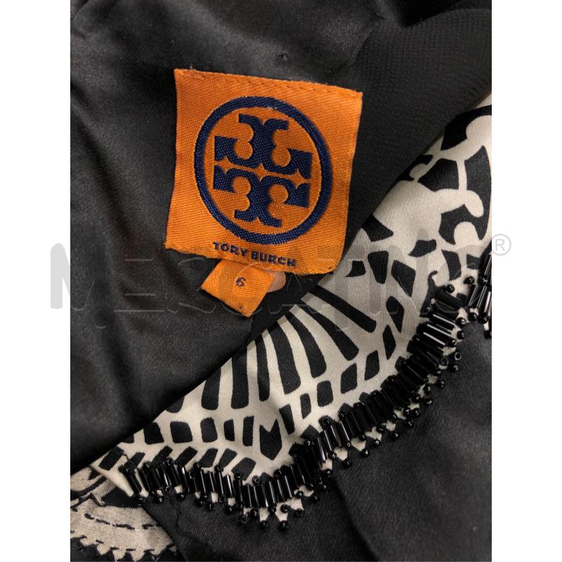 VESTITO DONNA TORY BURCH NERO SOPRA BIANC NERO  | Mercatino dell'Usato Roma somalia 5