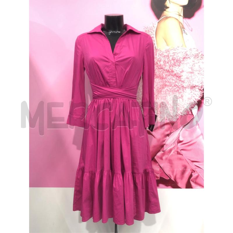 VESTITO DONNA TWINSET FUCSIA BALZE  | Mercatino dell'Usato Roma somalia 1