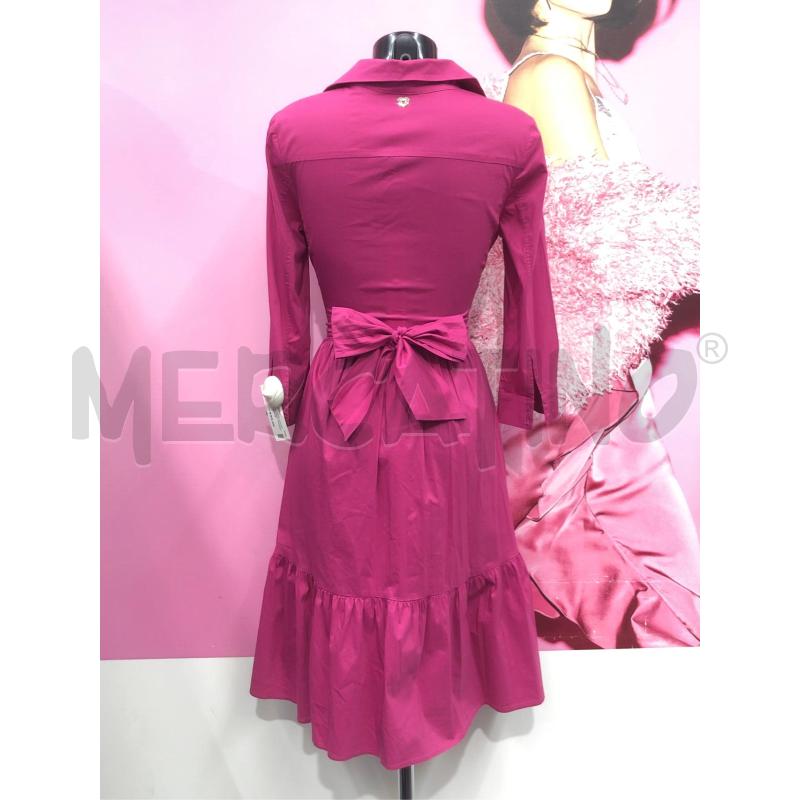 VESTITO DONNA TWINSET FUCSIA BALZE  | Mercatino dell'Usato Roma somalia 4