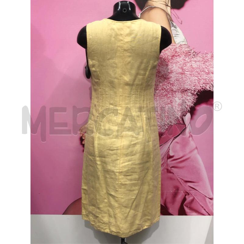 VESTITO DONNA VALENTINO MISS V GIALLO LINO  | Mercatino dell'Usato Roma somalia 2