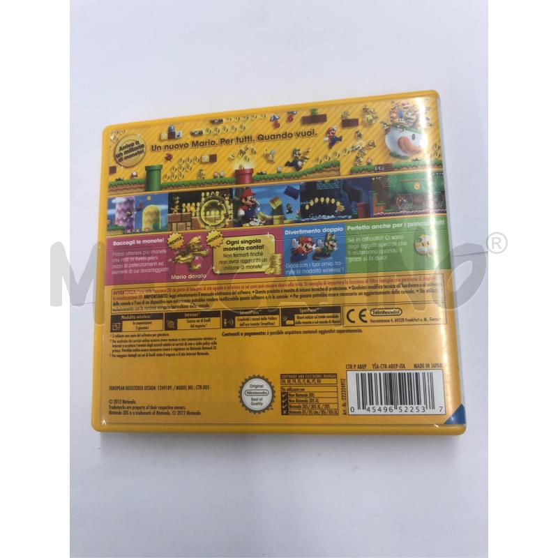 VIDEOGIOCO NINTENDO 3DS NEW SUPERMARIO BROS 2 | Mercatino dell'Usato Roma somalia 2