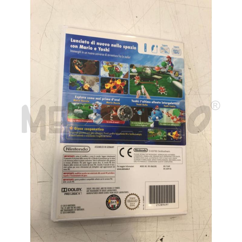 VIDEOGIOCO NINTENDO WII SUPER MARIO GALAXY 2 | Mercatino dell'Usato Roma somalia 2