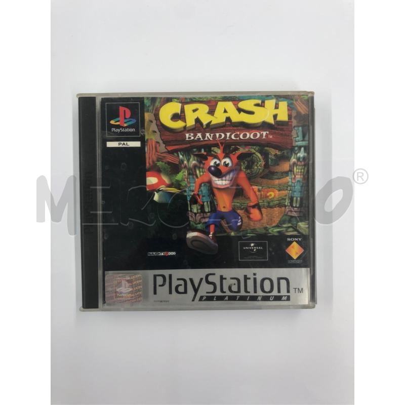 VIDEOGIOCO PS1 CRASH BANDICOOT PLATINUM | Mercatino dell'Usato Roma somalia 1