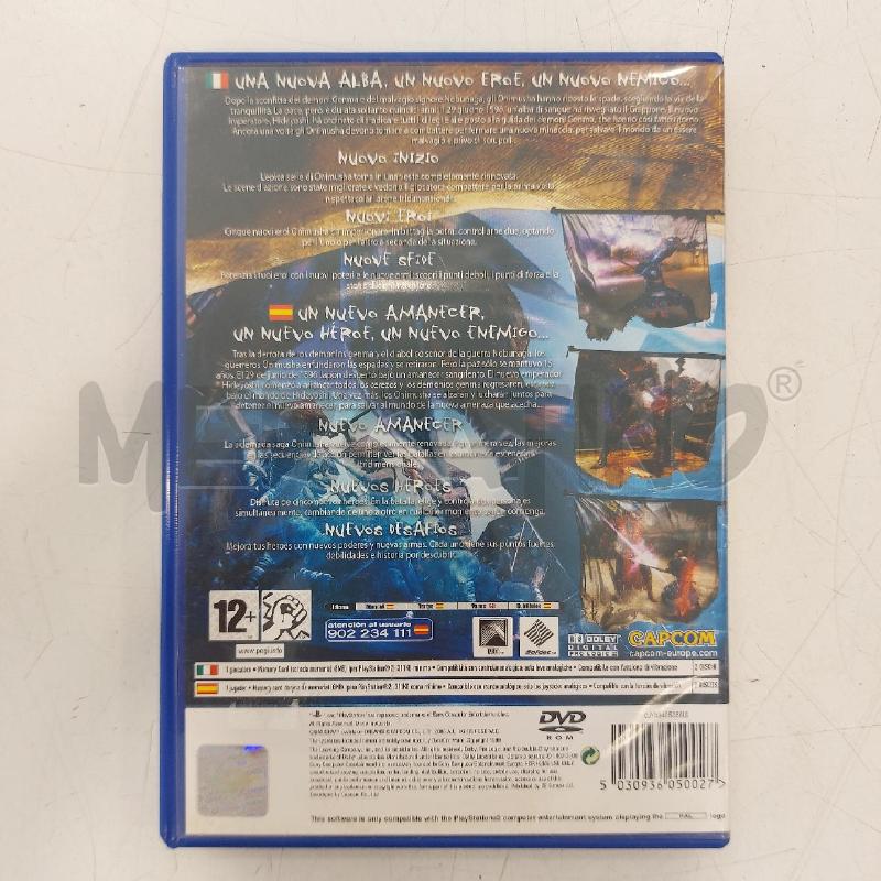 VIDEOGIOCO PS2 ONIMUSHA DAWN OF DREAMS | Mercatino dell'Usato Roma somalia 2