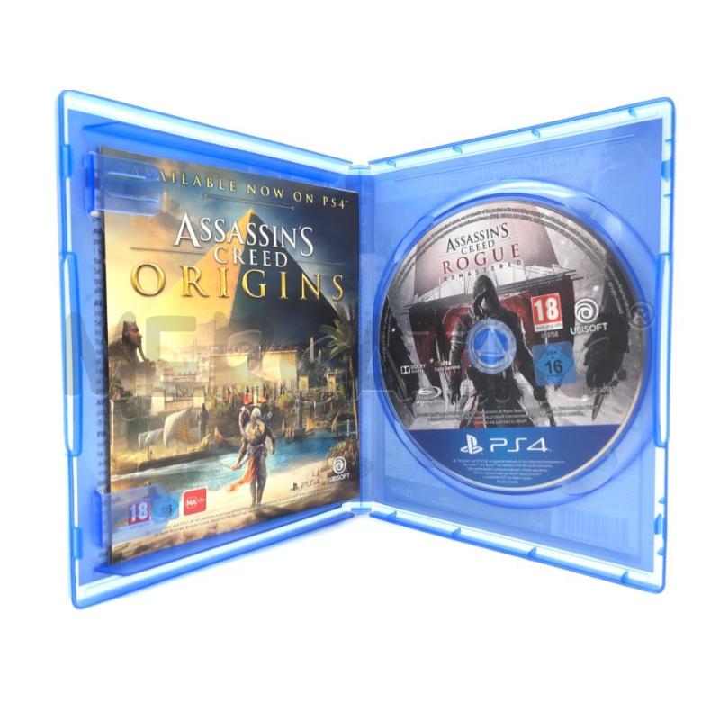 VIDEOGIOCO PS4 ASSASSINS CREED ROGUE REMASTERED | Mercatino dell'Usato Roma somalia 3