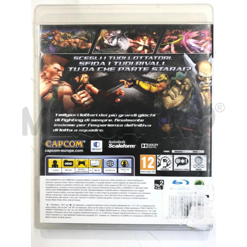 VIDEOGIOCO STREET FIGHTER X TEKKEN PS3 | Mercatino dell'Usato Roma somalia 2