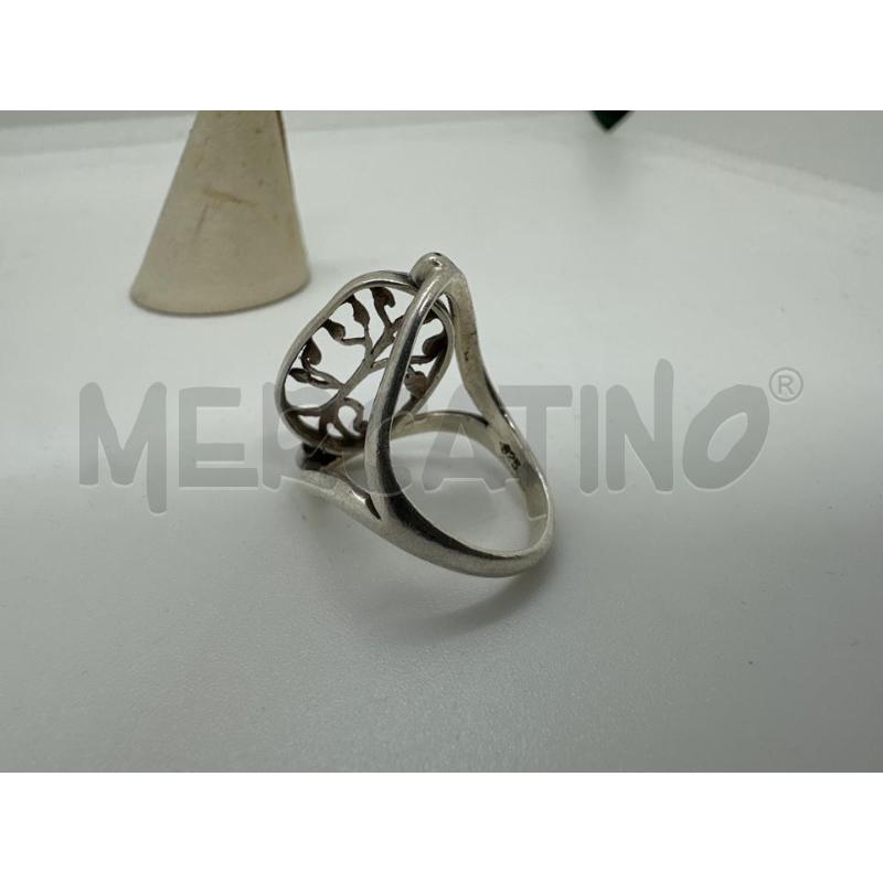 ANELLO DONNA ARG ALBERO OVALE | Mercatino dell'Usato Roma tor tre teste 3