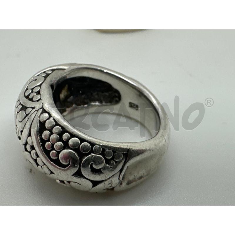 ANELLO DONNA ARG FASCIA GHIRIGORI | Mercatino dell'Usato Roma tor tre teste 4