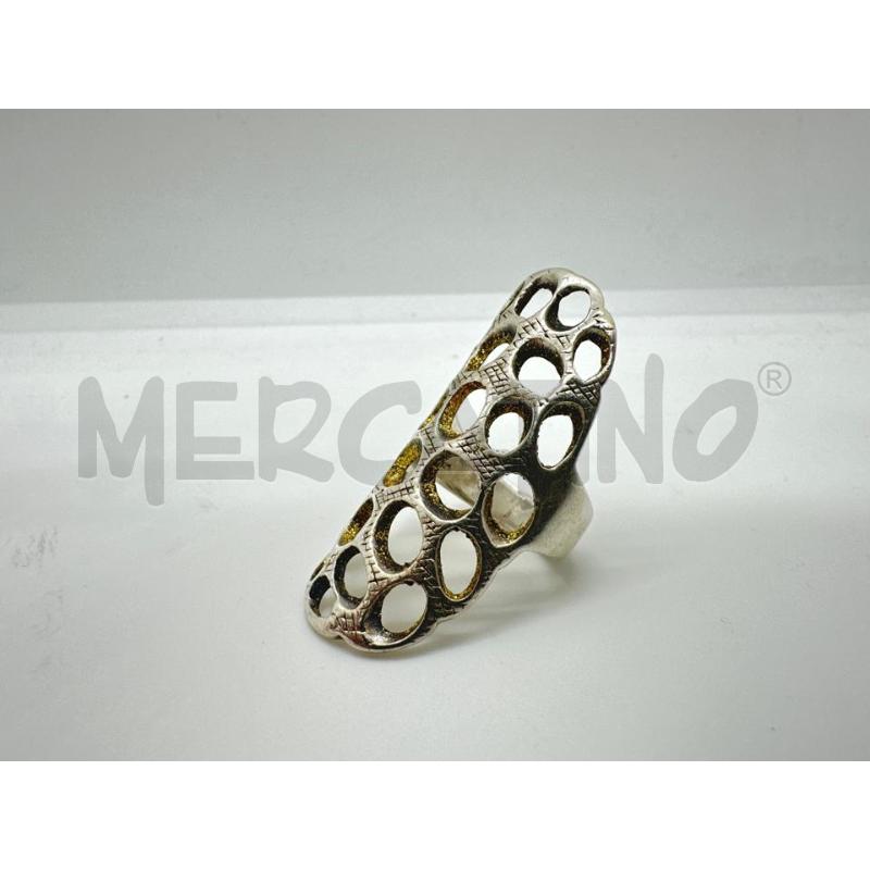 ANELLO DONNA ARG OVALE TRAF | Mercatino dell'Usato Roma tor tre teste 1