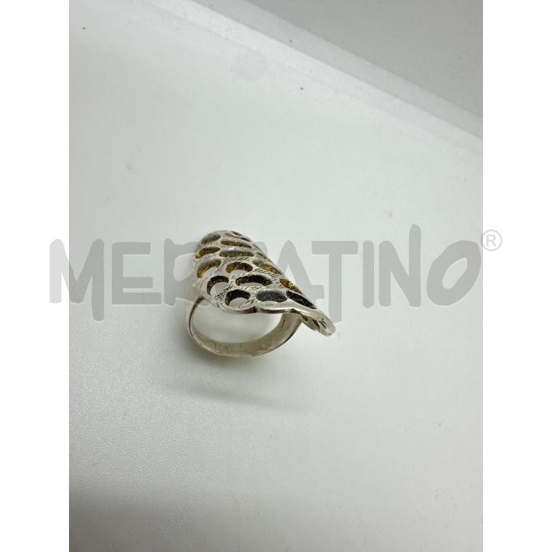 ANELLO DONNA ARG OVALE TRAF | Mercatino dell'Usato Roma tor tre teste 2