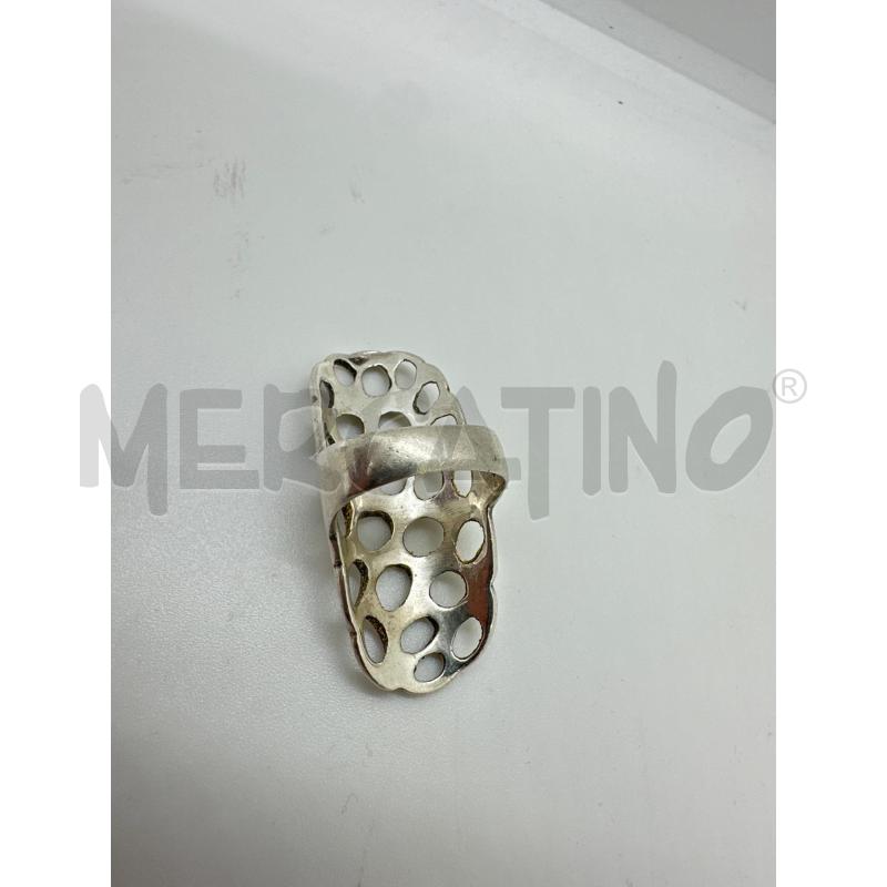 ANELLO DONNA ARG OVALE TRAF | Mercatino dell'Usato Roma tor tre teste 3