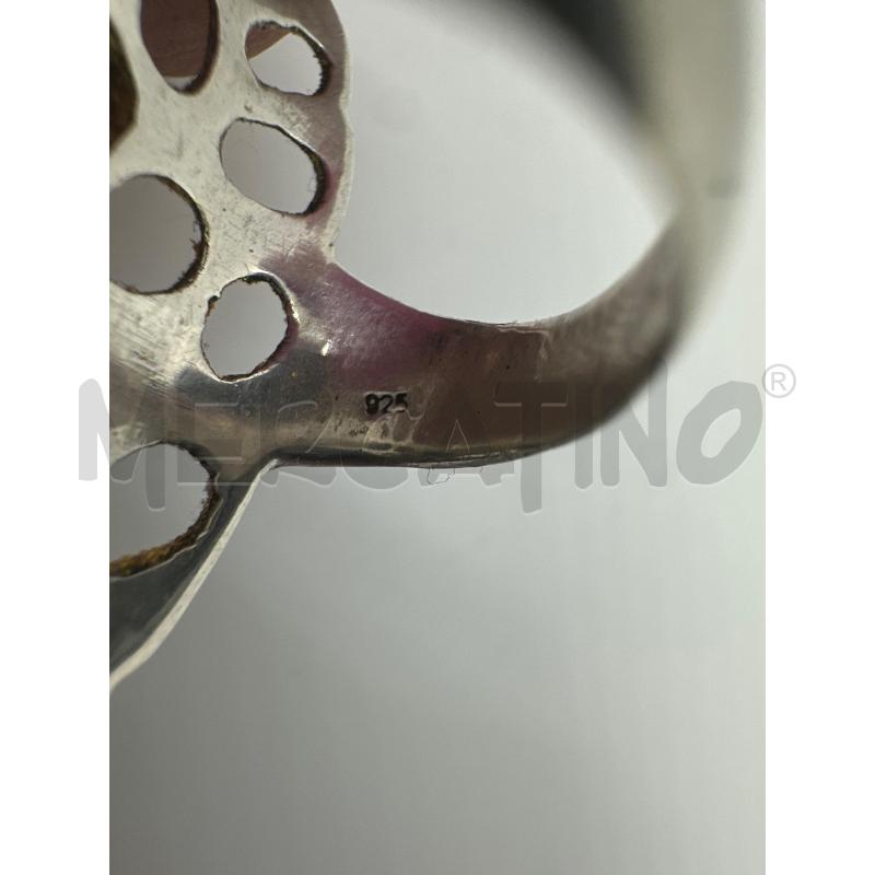 ANELLO DONNA ARG OVALE TRAF | Mercatino dell'Usato Roma tor tre teste 4
