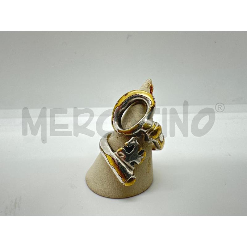 ANELLO DONNA UNO DE 50 CHIAVE | Mercatino dell'Usato Roma tor tre teste 1