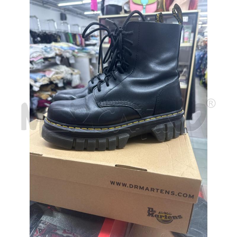 ANFIBI DONNA DR MARTENS PELLE NERO | Mercatino dell'Usato Roma tor tre teste 1