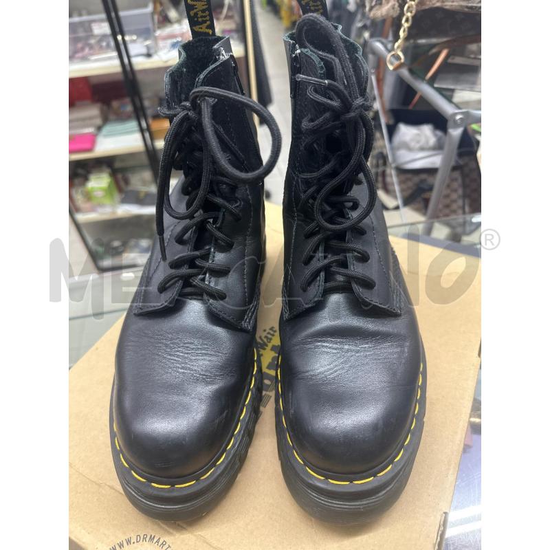 ANFIBI DONNA DR MARTENS PELLE NERO | Mercatino dell'Usato Roma tor tre teste 2