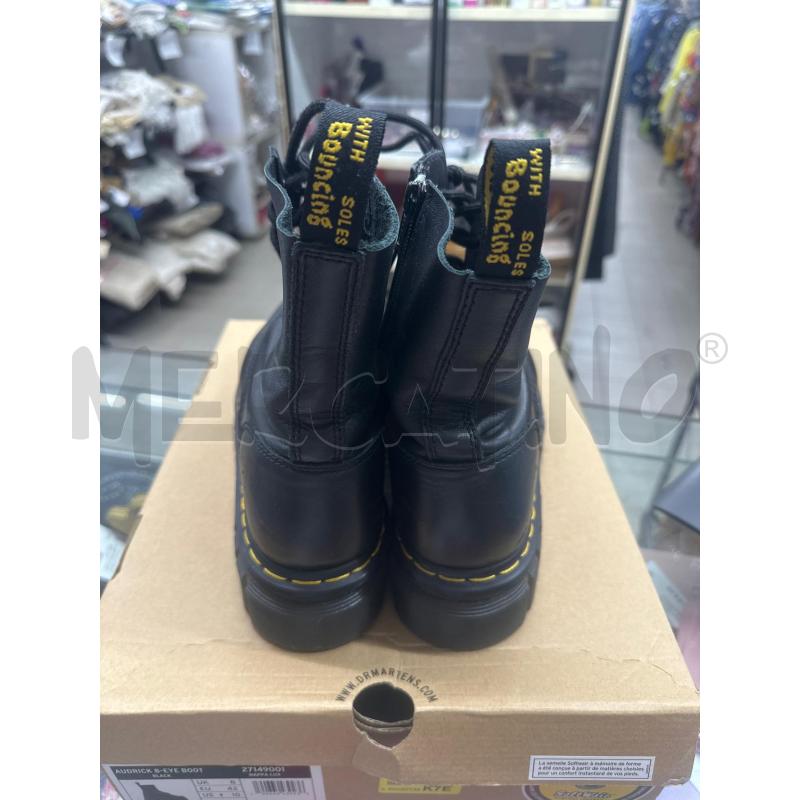 ANFIBI DONNA DR MARTENS PELLE NERO | Mercatino dell'Usato Roma tor tre teste 3