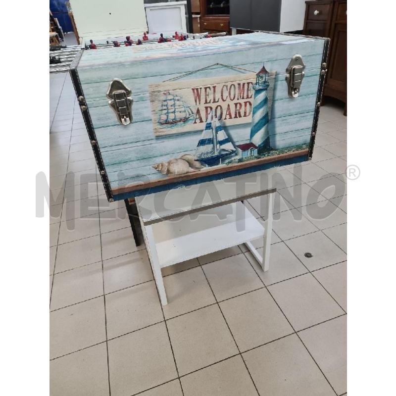 BAULETTO LEGNO MARE GRANDE | Mercatino dell'Usato Roma tor tre teste 1