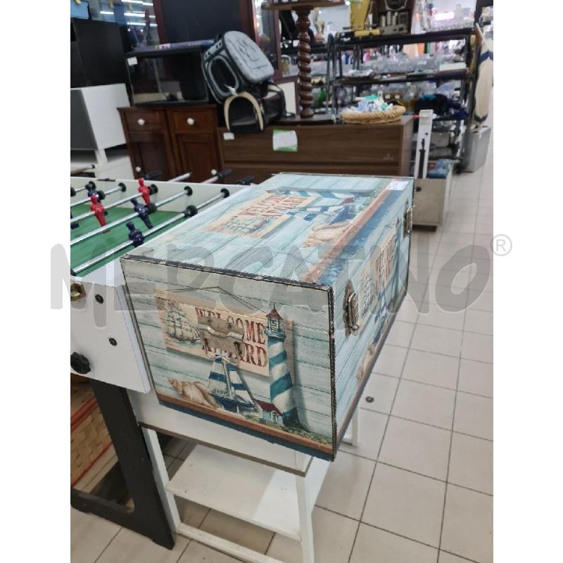 BAULETTO LEGNO MARE GRANDE | Mercatino dell'Usato Roma tor tre teste 2
