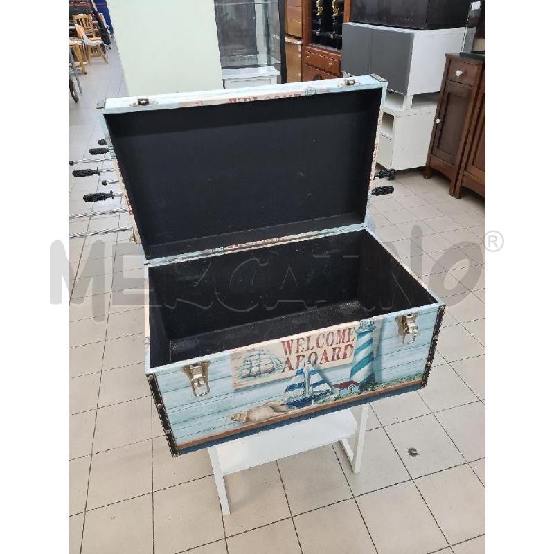BAULETTO LEGNO MARE GRANDE | Mercatino dell'Usato Roma tor tre teste 3