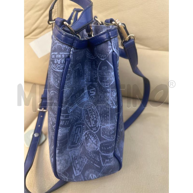 BORSA DONNA ALVIERO MARTINI SIMIL SECCHIELLO BLU | Mercatino dell'Usato Roma tor tre teste 4