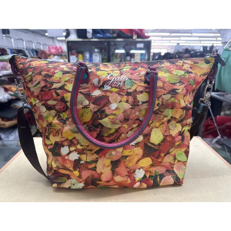 BORSA DONNA GABS FOGLIE MULTICOLOR | Mercatino dell'Usato Roma tor tre teste 1
