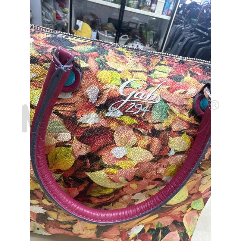 BORSA DONNA GABS FOGLIE MULTICOLOR | Mercatino dell'Usato Roma tor tre teste 2